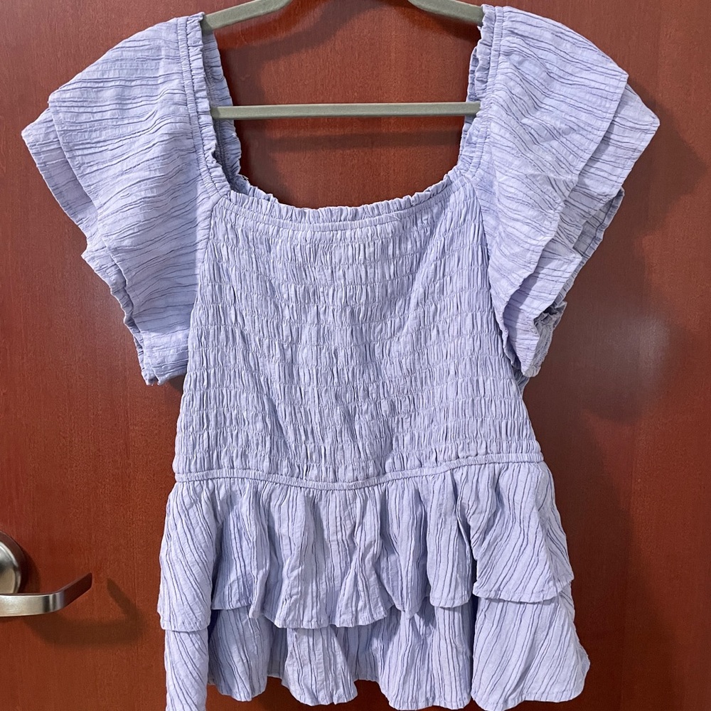 Oddy Ruched top